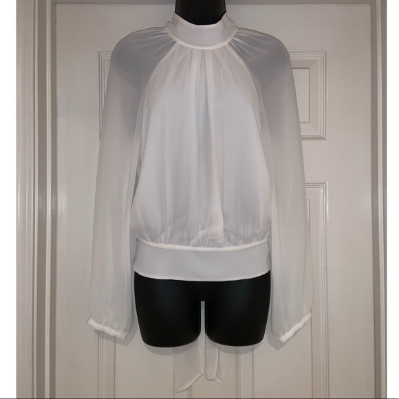 Rebecca Minkoff Zariah top in white –– NWT - Picture 6 of 17